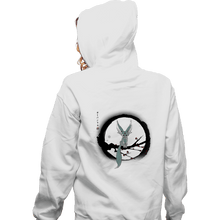 Load image into Gallery viewer, Shirts Zippered Hoodies, Unisex / Small / White FFXv Carbuncle
