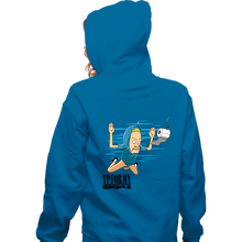 Load image into Gallery viewer, Shirts Zippered Hoodies, Unisex / Small / Royal Blue Smells Like Bunghole
