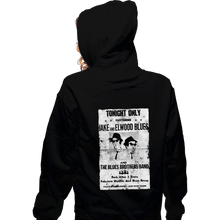 Load image into Gallery viewer, Secret_Shirts Zippered Hoodies, Unisex / Small / Black The Gig Poster