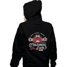 Load image into Gallery viewer, Shirts Pullover Hoodies, Unisex / Small / Black Millennial Fair
