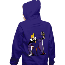 Load image into Gallery viewer, Secret_Shirts Zippered Hoodies, Unisex / Small / Violet Mirror Time!