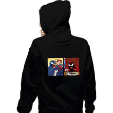 Load image into Gallery viewer, Shirts Zippered Hoodies, Unisex / Small / Black Symbiotes Yelling