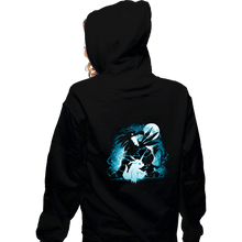 Load image into Gallery viewer, Daily_Deal_Shirts Zippered Hoodies, Unisex / Small / Black Friendship Evolution
