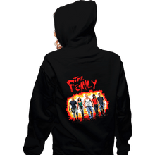 Load image into Gallery viewer, Secret_Shirts Zippered Hoodies, Unisex / Small / Black The Family