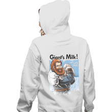 Load image into Gallery viewer, Shirts Zippered Hoodies, Unisex / Small / White Giant's Milk!