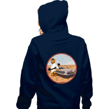 Load image into Gallery viewer, Daily_Deal_Shirts Zippered Hoodies, Unisex / Small / Navy Luke Skywockawocka