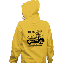 Load image into Gallery viewer, Daily_Deal_Shirts Zippered Hoodies, Unisex / Small / White Mean Uncle Pennybags
