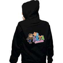 Load image into Gallery viewer, Shirts Zippered Hoodies, Unisex / Small / Black Arya The Explorer