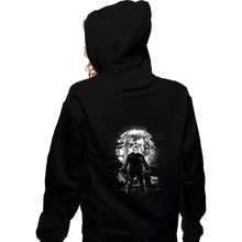 Load image into Gallery viewer, Shirts Zippered Hoodies, Unisex / Small / Black Moonlight Jason