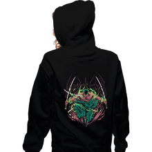 Load image into Gallery viewer, Daily_Deal_Shirts Zippered Hoodies, Unisex / Small / Black King Of Hell