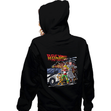 Load image into Gallery viewer, Daily_Deal_Shirts Zippered Hoodies, Unisex / Small / Black Back To Metro City