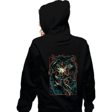 Load image into Gallery viewer, Secret_Shirts Zippered Hoodies, Unisex / Small / Black The Bloody Beast