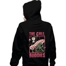 Load image into Gallery viewer, Daily_Deal_Shirts Zippered Hoodies, Unisex / Small / Black Cthulhu Call Buddies
