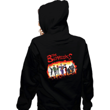 Load image into Gallery viewer, Daily_Deal_Shirts Zippered Hoodies, Unisex / Small / Black The Batvillains