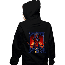 Load image into Gallery viewer, Secret_Shirts Zippered Hoodies, Unisex / Small / Black Enter The Darkness...