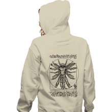 Load image into Gallery viewer, Daily_Deal_Shirts Zippered Hoodies, Unisex / Small / White Vitruvian Vecna