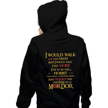 Load image into Gallery viewer, Shirts Pullover Hoodies, Unisex / Small / Black 500 Miles
