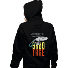 Load image into Gallery viewer, Secret_Shirts Zippered Hoodies, Unisex / Small / Black Sabotage