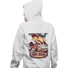 Load image into Gallery viewer, Secret_Shirts Zippered Hoodies, Unisex / Small / White Purr Skater