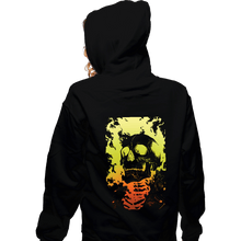 Load image into Gallery viewer, Shirts Zippered Hoodies, Unisex / Small / Black Riding Ghost