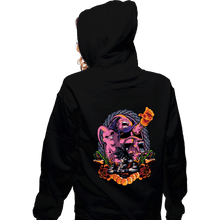 Load image into Gallery viewer, Shirts Zippered Hoodies, Unisex / Small / Black Buu Crest