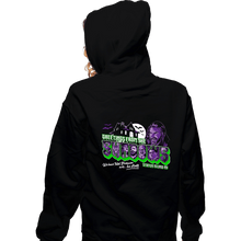 Load image into Gallery viewer, Daily_Deal_Shirts Zippered Hoodies, Unisex / Small / Black Greetings From The Shadows