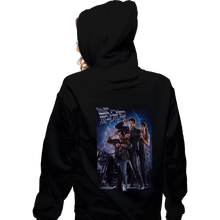 Load image into Gallery viewer, Shirts Zippered Hoodies, Unisex / Small / Black I'll Be Back To The Future