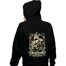 Load image into Gallery viewer, Daily_Deal_Shirts Zippered Hoodies, Unisex / Small / Black The Luck Dragon Crest