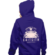 Load image into Gallery viewer, Shirts Zippered Hoodies, Unisex / Small / Violet Cait Sith