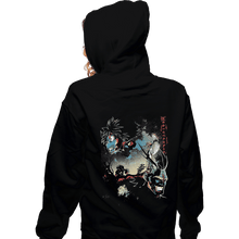 Load image into Gallery viewer, Shirts Zippered Hoodies, Unisex / Small / Black All For One