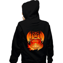 Load image into Gallery viewer, Daily_Deal_Shirts Zippered Hoodies, Unisex / Small / Black Themberchaud Dice