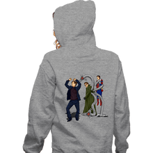 Load image into Gallery viewer, Shirts Zippered Hoodies, Unisex / Small / Sports Grey Spider Jealousy
