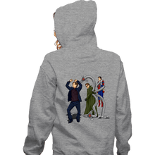 Load image into Gallery viewer, Shirts Zippered Hoodies, Unisex / Small / Sports Grey Spider Jealousy