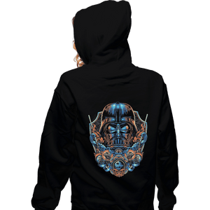 Shirts Zippered Hoodies, Unisex / Small / Black Emblem Of The Dark