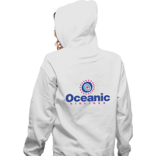 Load image into Gallery viewer, Secret_Shirts Zippered Hoodies, Unisex / Small / White Oceanic Airlines Sale