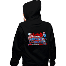 Load image into Gallery viewer, Daily_Deal_Shirts Zippered Hoodies, Unisex / Small / Black Monsters & Madmen