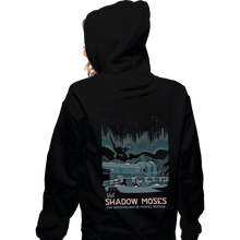 Load image into Gallery viewer, Shirts Zippered Hoodies, Unisex / Small / Black Visit Shadow Moses