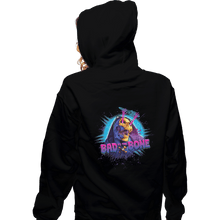 Load image into Gallery viewer, Shirts Zippered Hoodies, Unisex / Small / Black Bad to the Bone