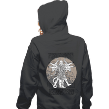 Load image into Gallery viewer, Shirts Zippered Hoodies, Unisex / Small / Dark Heather Lovecraft Man