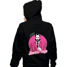 Load image into Gallery viewer, Daily_Deal_Shirts Zippered Hoodies, Unisex / Small / Black Barbie Yaga