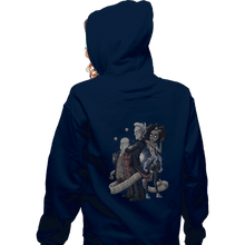 Load image into Gallery viewer, Shirts Zippered Hoodies, Unisex / Small / Navy Under My Watch