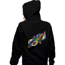Load image into Gallery viewer, Daily_Deal_Shirts Zippered Hoodies, Unisex / Small / Black Mobius Kart