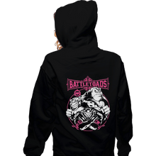 Load image into Gallery viewer, Shirts Zippered Hoodies, Unisex / Small / Black Toadally Metal