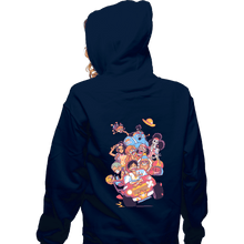Load image into Gallery viewer, Secret_Shirts Zippered Hoodies, Unisex / Small / Navy Nakamas