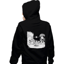 Load image into Gallery viewer, Shirts Zippered Hoodies, Unisex / Small / Black Family Dinner