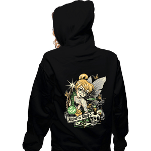 Daily_Deal_Shirts Zippered Hoodies, Unisex / Small / Black Believe In Fairies