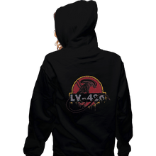 Load image into Gallery viewer, Shirts Pullover Hoodies, Unisex / Small / Black LV-426