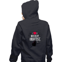 Load image into Gallery viewer, Secret_Shirts Zippered Hoodies, Unisex / Small / Dark Heather Universal Love