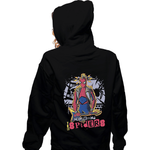 Shirts Zippered Hoodies, Unisex / Small / Black Nevermind The Spiders