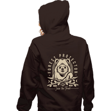 Load image into Gallery viewer, Shirts Zippered Hoodies, Unisex / Small / Dark Chocolate The Forest Protector
